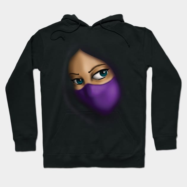 Ninja Goddess Hoodie by Shock Arts